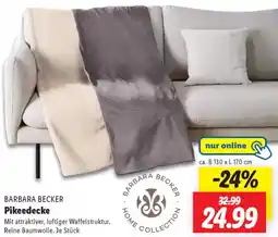 Lidl BARBARA BECKER Pikeedecke Angebot