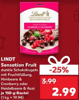 Kaufland LINDT Sensation Fruit Angebot