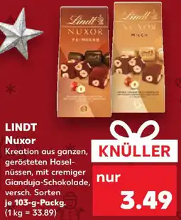 Kaufland LINDT Nuxor Angebot