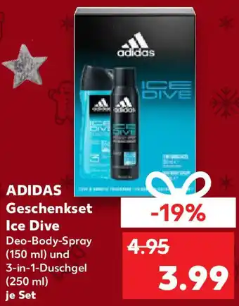 Kaufland ADIDAS Geschenkset Ice Dive Angebot