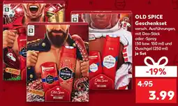 Kaufland OLD SPICE Geschenkset Angebot