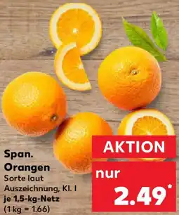 Kaufland Span. Orangen Angebot