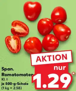 Kaufland Span. Romatomaten Angebot