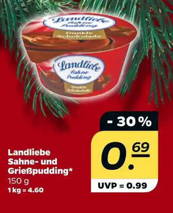 NETTO Landliebe sahne- und grießpudding Angebot