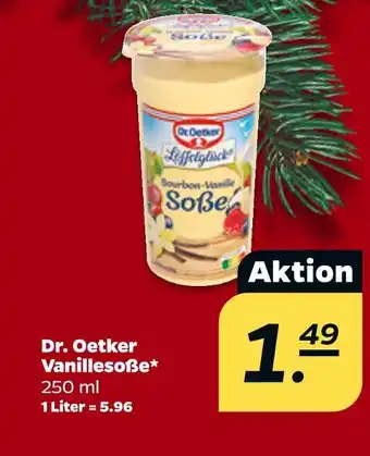 NETTO Dr. oetker vanillesoße Angebot