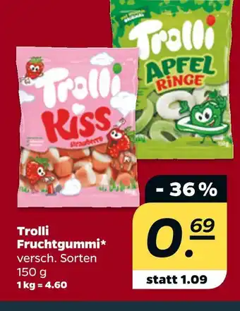 NETTO Trolli fruchtgummi Angebot