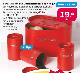 NETTO Gourmetmaxx vorratsdosen-set 4-tlg Angebot