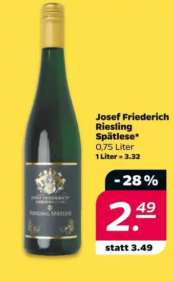 NETTO Josef friederich riesling spätlese Angebot