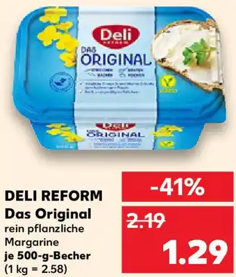 Kaufland DELI REFORM Das Original Angebot