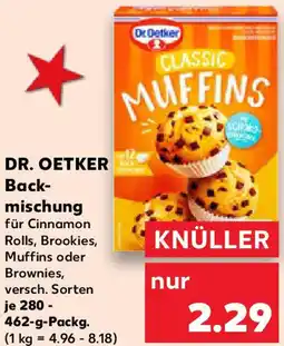 Kaufland DR. OETKER Backmischung Angebot