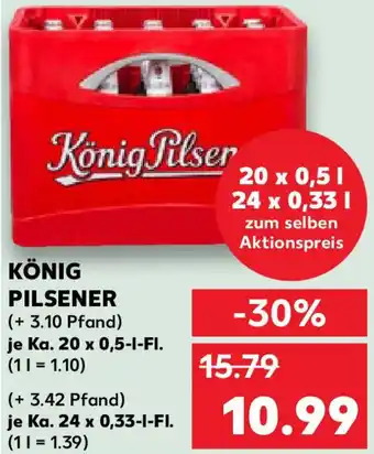 Kaufland König pilsener Angebot