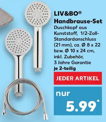 Kaufland LIV&BO Handbrause-Set Angebot