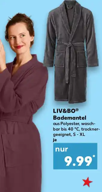 Kaufland LIV&BO Bademantel Angebot