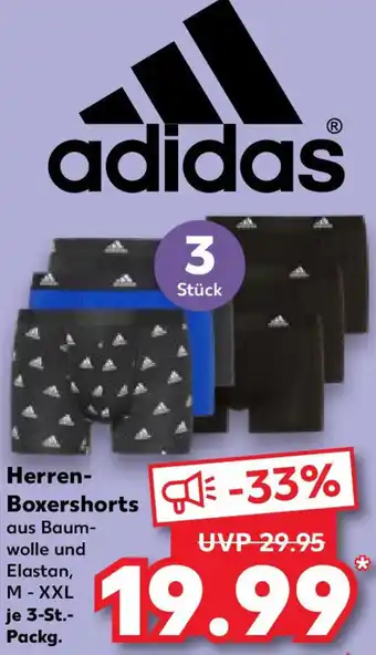 Kaufland adidas Herren Boxershorts Angebot