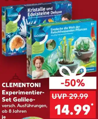 Kaufland CLEMENTONI Experimentier Set Galileo Angebot