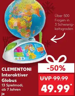 Kaufland CLEMENTONI Interaktiver Globus Angebot