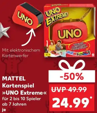 Kaufland MATTEL Kartenspiel UNO Extreme Angebot