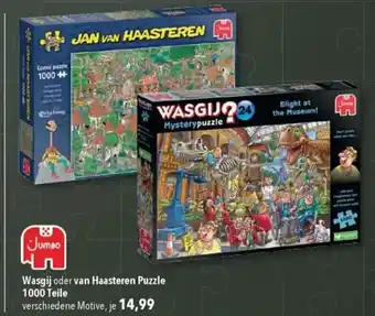 CITTI Markt Jumbo Wasgij oder van Haasteren Puzzle 1000 Teile Angebot