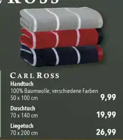 CITTI Markt CARL ROSS Handtuch Angebot