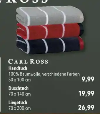 CITTI Markt CARL ROSS Handtuch Angebot