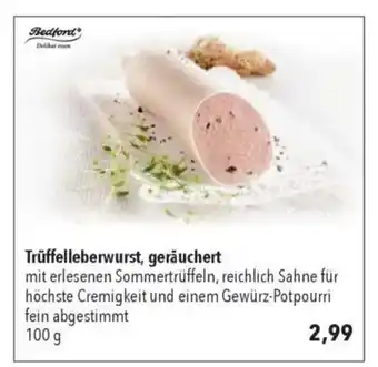 CITTI Markt Bedford Trüffelleberwurst, geräuchert Angebot