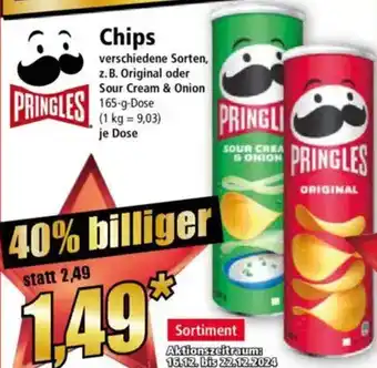 Norma PRINGLES Chips Angebot