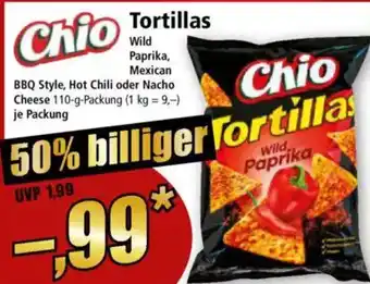 Norma Chio Tortillas Angebot