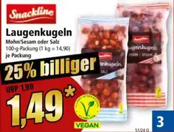 Norma Snackline Laugenkugeln Angebot