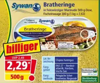 Norma Sywan Bratheringe Angebot