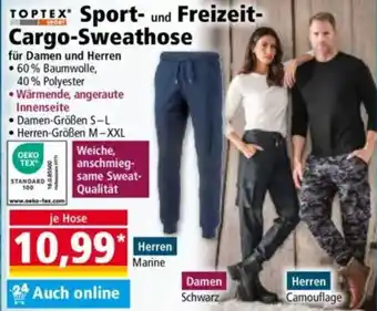 Norma TOPTEX Sport- und Freizeit- Cargo-Sweathose Angebot