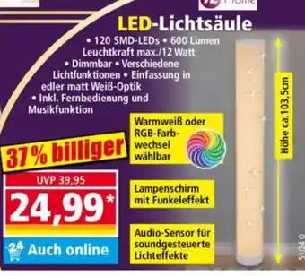 Norma LED-Lichtsäule Angebot