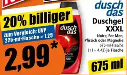 Norma dusch das Duschgel XXXL Angebot