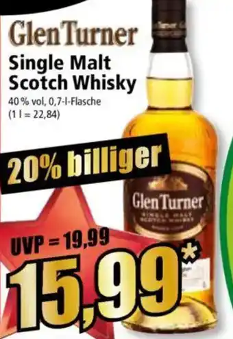 Norma Glen Turner Single Malt Scotch Whisky Angebot