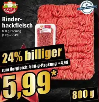 Norma Gut Bartenhof Rinder- hackfleisch Angebot