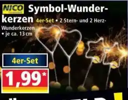 Norma NICO Symbol-Wunder- kerzen Angebot