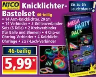 Norma NICO Knicklichter-Bastelset Angebot