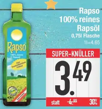 E-Center Rapso 100% reines Rapsöl Angebot