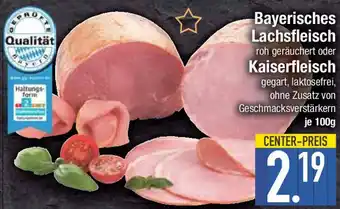 E-Center Bayerisches Lachsfleisch Angebot