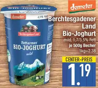 E-Center demeter Berchtesgadener Land Bio-Joghurt Angebot