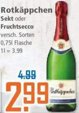 Klaas und Kock Rotkäppchen Sekt oder Fruchtsecco Angebot