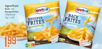 Klaas und Kock Agrarfrost Back und Knusperfrites Angebot