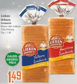 Klaas und Kock Lieken Urkorn Sandwich Angebot