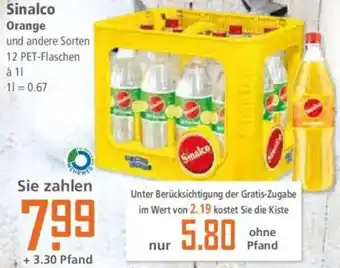 Klaas und Kock Sinalco Orange Angebot