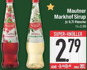 E-Center Mautner Markhof Sirup Angebot