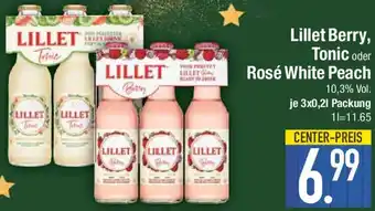 E-Center Lillet Berry, Tonic oder Rosé White Peach Angebot