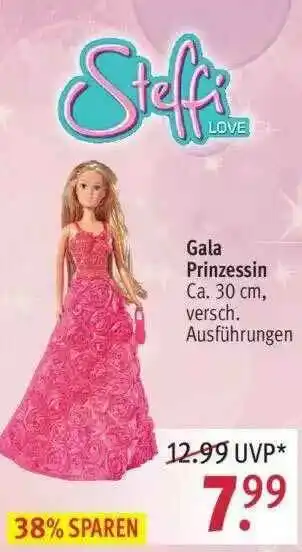 Rossmann Gala Prinzessin Steffi Love Angebot