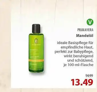 basic Primavera Mandelöl Angebot