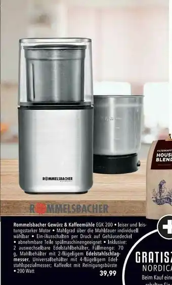 CITTI Markt Rommelsbacher Gewürz & Kaffeemühle Angebot