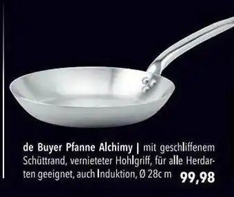 CITTI Markt De Buyer Pfanne Alchimy Angebot