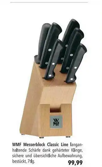 CITTI Markt Wmf Messerblock Classic Line Angebot